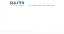 Desktop Screenshot of nazencelik.com