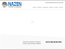 Tablet Screenshot of nazencelik.com